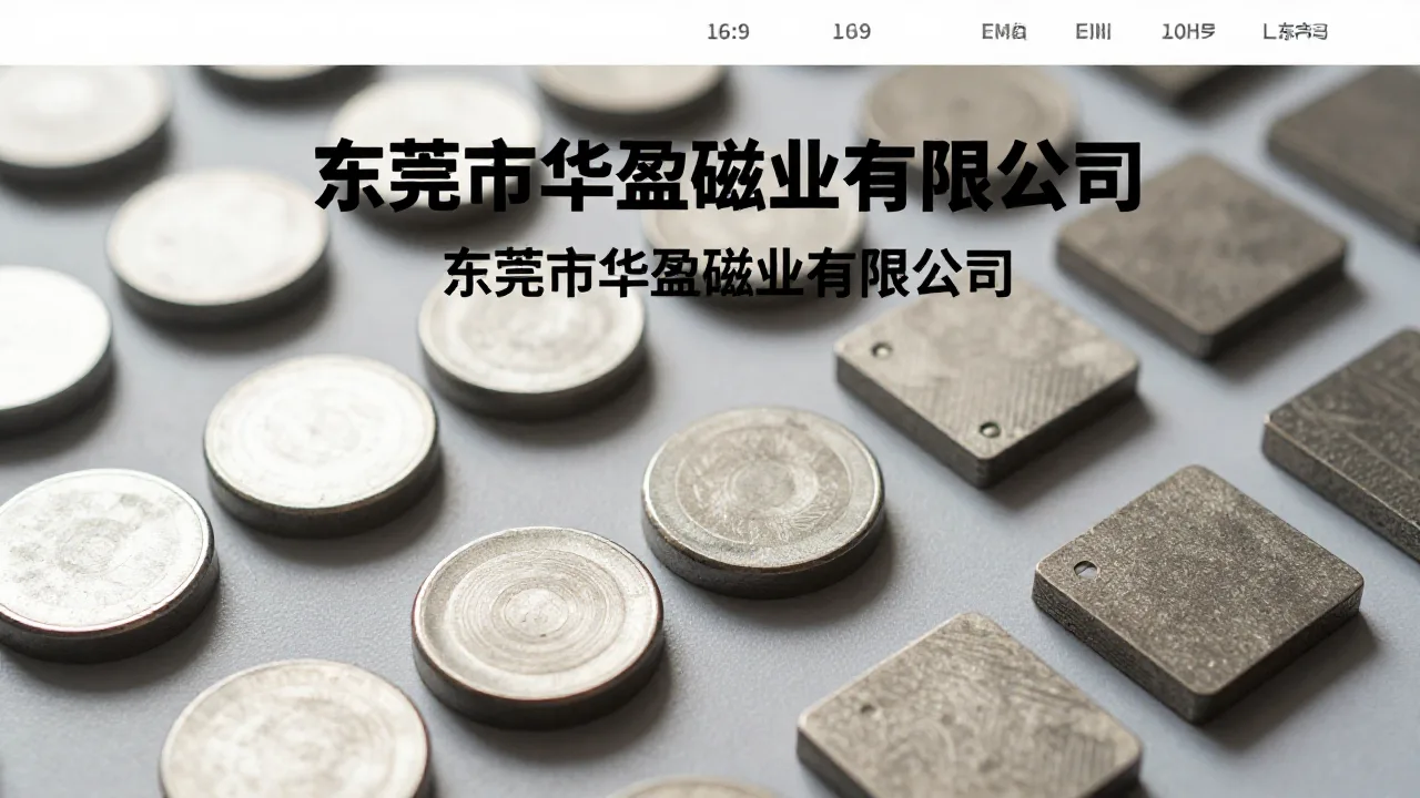 东莞市华盈磁业有限公司 首页主视觉